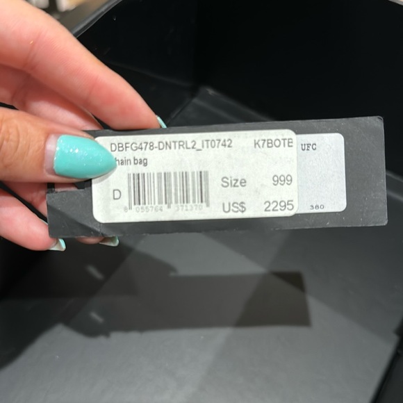 Versace medusa bag blue - Picture 3 of 11